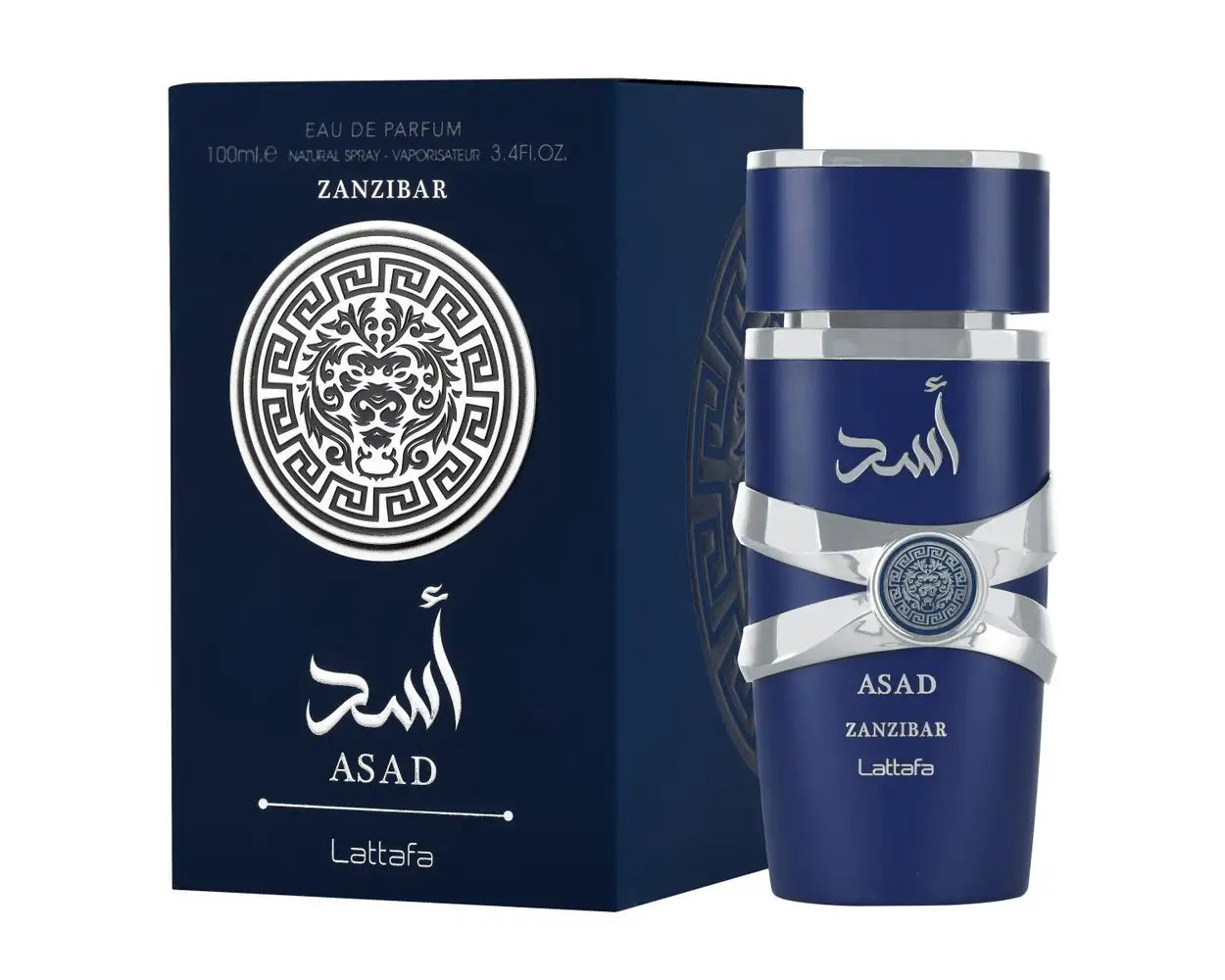 Lataffa Asad Zanzibar Fresh Spicy Vanilla Coconut Eau De Parfum 100 ml