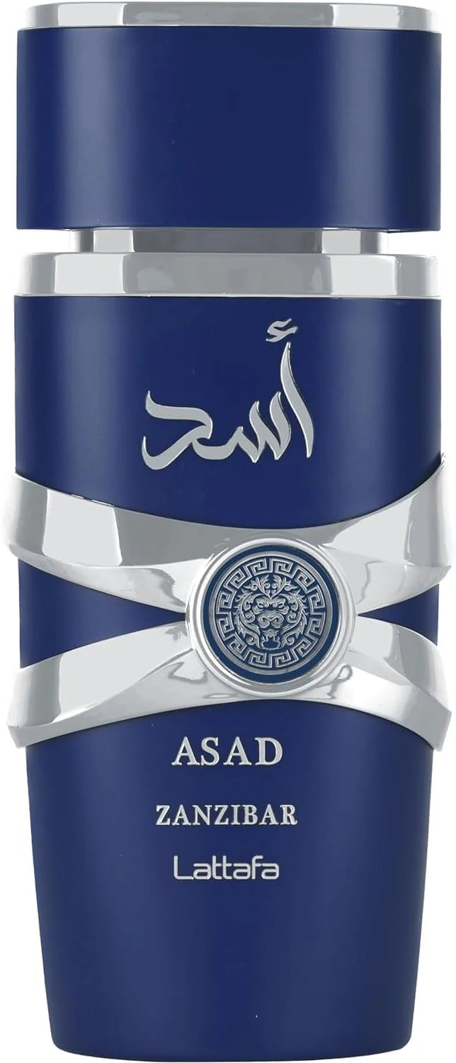 Lataffa Asad Zanzibar Fresh Spicy Vanilla Coconut Eau De Parfum 100ml