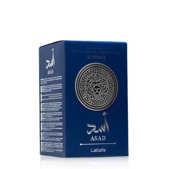 Lataffa Asad Zanzibar Fresh Spicy Vanilla Coconut Eau De Parfum 100ml