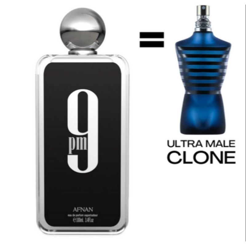 AFNAN 9 PM POUR HOMME - EAU DE PARFUM UOMO 100 ML