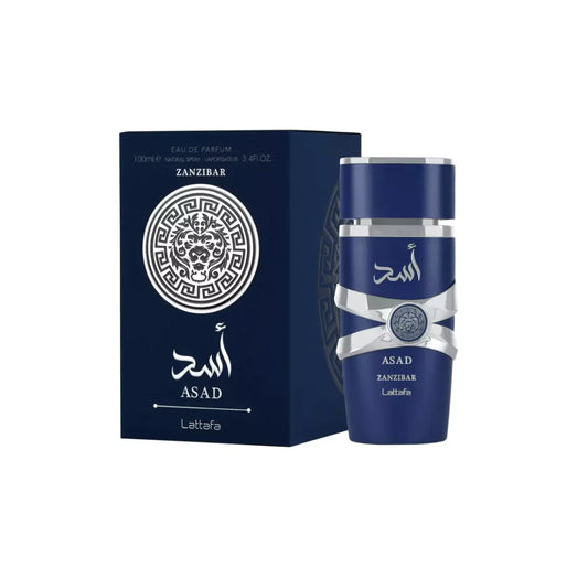 Lataffa Asad Zanzibar Fresh Spicy Vanilla Coconut Eau De Parfum 100ml