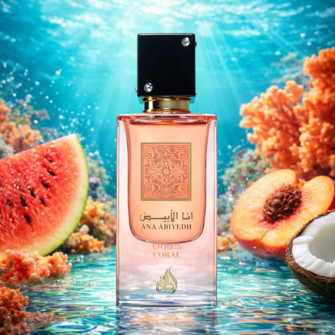 LATTAFA ANA ABIYEDH CORAL – EAU DE PARFUM UNISEX 60 ML