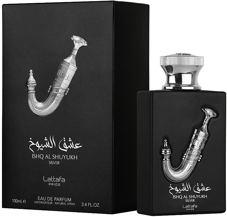 Lattafa Ishq Al Shuyukh Silver Eau De Parfum Spray 100ml