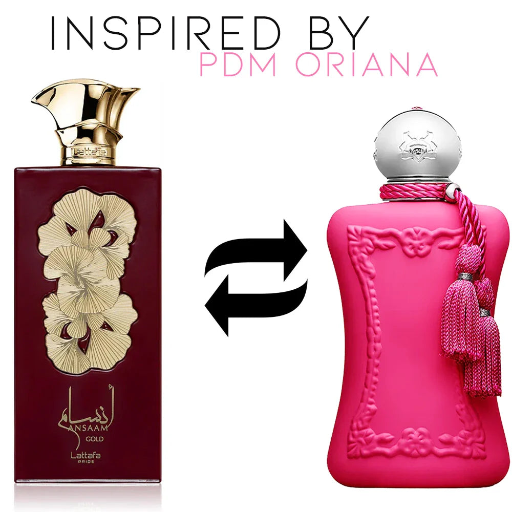 LATTAFA PRIDE ANSAAM GOLD - EAU DE PARFUM DONNA  100 ML